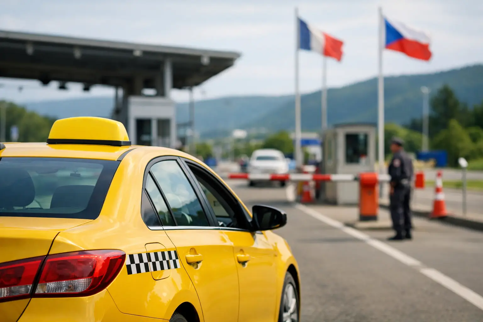 Can Taxis Cross Country Borders?