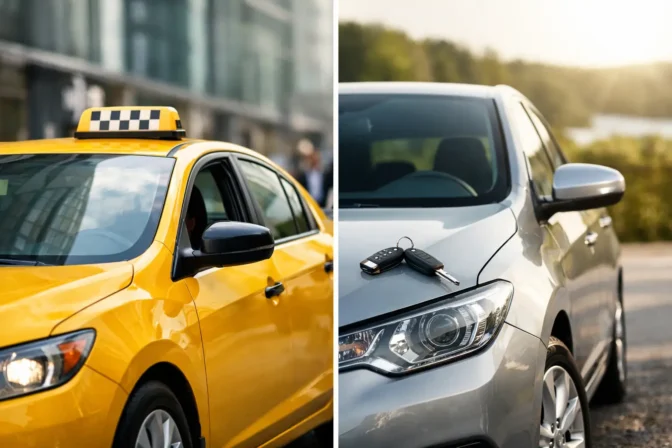 Taxi Versus Rental Car: Which Is Better?