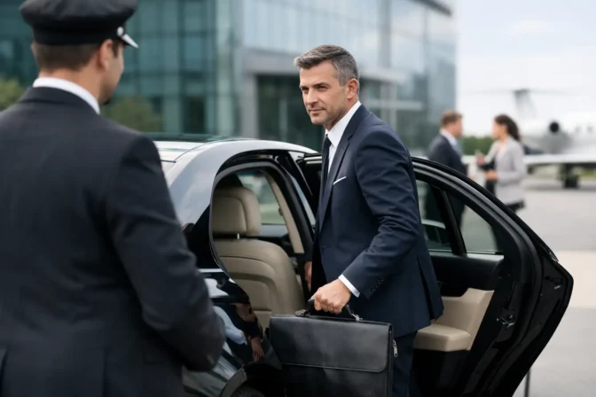 Private Driver for Business Meetings That Run on Time